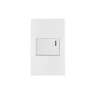 Placa armada 1 interruptor de 3vías, 1.5mód, Española,blanco
