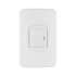 Placa armada 1 interruptor de 3 vías 1.5 módulos, Toledo