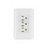 Placa armada con 3 contactos, VOLTECK BASIC
