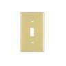 Placa para interruptor vertical, de aluminio, línea Standard