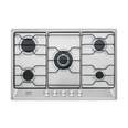 Parrilla gas empotrable 75 cm, 5 quemadores, esmalte, FOSET