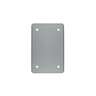 Placa tipo FS ciega, de sobreponer, VOLTECK