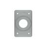 Placa para intemperie tipo FS, sencilla, de sobreponer