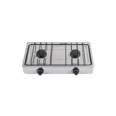 Parrilla de gas de sobreponer 2 quemadores, inox, FOSET