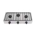 Parrilla de gas de sobreponer 3 quemadores, inox, FOSET