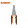 Pinza 8' pela cables, 24 a 12 AWG, TRUPER
