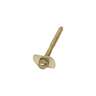 Bolsa con 2 pijas 1/4' x 66 mm para base de WC a piso, FOSET