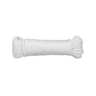Piola de poliéster diamante de 4mmx15m blanca, madeja, FIERO