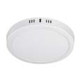 Luminario LED plafón18W 3000K, redondo, blanco, VOLTECK