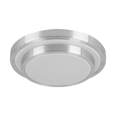 Luminario LED plafón decorativo 18W 6500K, metálico, BASIC