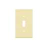 Placa de ABS para interruptor vertical, Standard, marfil