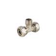 Tee macho para PEALPE, 3/8x1/2x3/8', FOSET