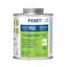 Cemento p/PVC, transparente, baja presión, lata 500ml, FOSET