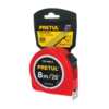 Flexómetro rojo 8 m cinta 25 mm, en tarjeta, PRETUL