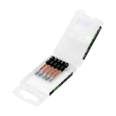 Estuche con 5 puntas de cruz PH1 de impacto largo 2'