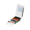 Estuche con 15 puntas de cruz PH2 de impacto largo 2'
