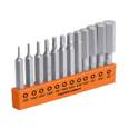 Juego de 12 puntas hexagonales std largo 2', EXPERT