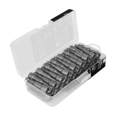 Estuche con 50 dados magnéticos de 3/8' largo 2-1/2', EXPERT