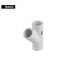 Yee sencilla de PVC 1/2', FOSET