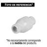 Válvula check de PVC 3/4' roscable, FOSET