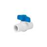Válvula de esfera de PVC 1/2'para cementar, FOSET