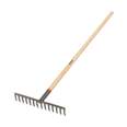 Rastrillo recto de 14 dientes, mango de 54', TRUPER