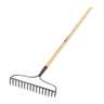 Rastrillo jardinero Classic, 16 dientes, mango 54', TRUPER