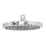 Regadera cromo 8' plato redondo, sin brazo, FOSET ELEMENT