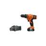 Rotomartillo/destornillador 3/8', 12V, 1 bat 2 Ah, PRO