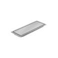 Resumidero rectangular 30x11cm reversible, inox, FOSET AQUA
