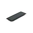 Resumidero rectangular 30x11cm reversible, negro, FOSET AQUA