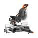 Sierra de inglete 12' telescópica compuesta de 2000W, TRUPER