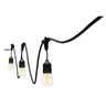 Serie de 7.3 m con 12 luces incandescentes para exterior