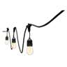 Serie de 7.3 m con 12 luces de LED para exterior, VOLTECK