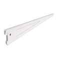 Ménsula plana blanca para cremallera doble, 37cm, FIERO