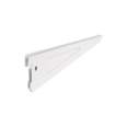 Ménsula plana blanca para cremallera doble, 22cm, FIERO
