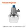 Luminario suburbano con foco LED 50W 6500K y sensor de luz