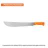Machete estándar 16' cacha naranja remachada, TRUPER