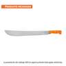Machete estándar 20' cacha naranja remachada, TRUPER
