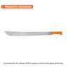 Machete estándar 26' cacha naranja remachada, TRUPER