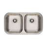 Tarja de submontar 82 x 47 x 23 cm doble tina, FOSET RIVIERA