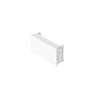 Tapón ciego, 1 módulo, línea Española, color blanco, VOLTECK
