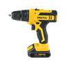 Taladro/destornillador 3/8', 12V, 1 batería 2Ah, PRETUL