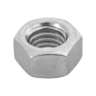 Bolsa con 60 tuercas 7/16' hexagonales de acero galvanizado