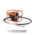 Vibrador para concreto, a gasolina, 163 cc, 5.5 HP, TRUPER