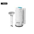 Válvula descarga dual 2' para WC de 1 pieza, con botón dual