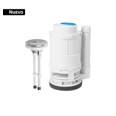 Válvula descarga dual 3' para WC de 1 pieza, con botón dual