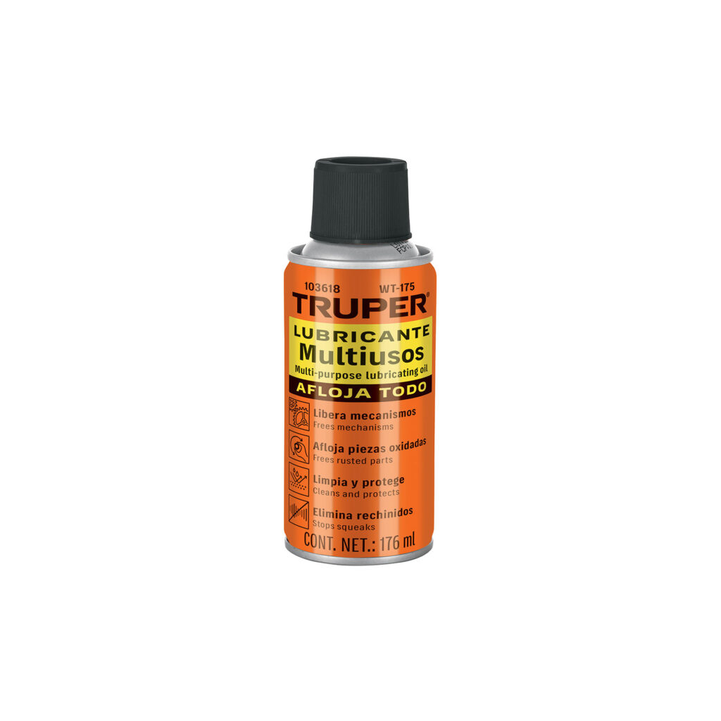 Lubricante multiusos en aerosol, 176ml (6oz), TRUPER