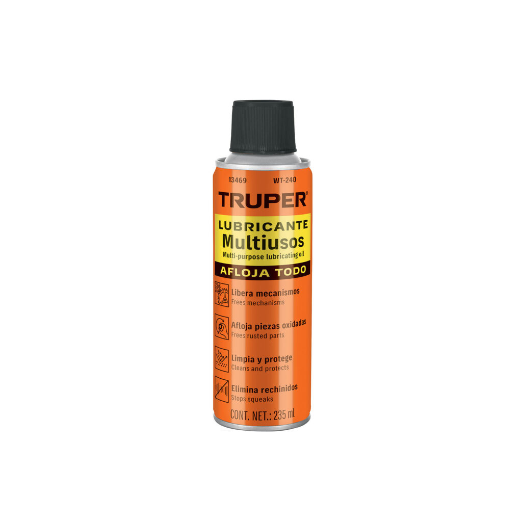Lubricante multiusos en aerosol, 235ml (8oz), TRUPER