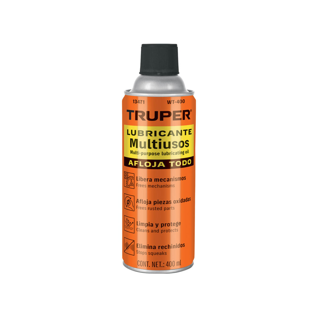Lubricante multiusos en aerosol, 400ml (14oz), TRUPER